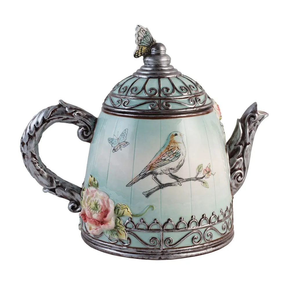 Fitz and Floyd English Garden teiera ceramica 1,7 L