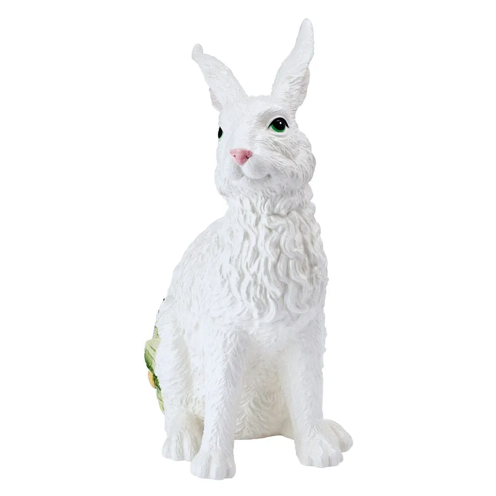 Fitz and Floyd Sunflower Sitting Rabbit statuetta coniglio 33 cm