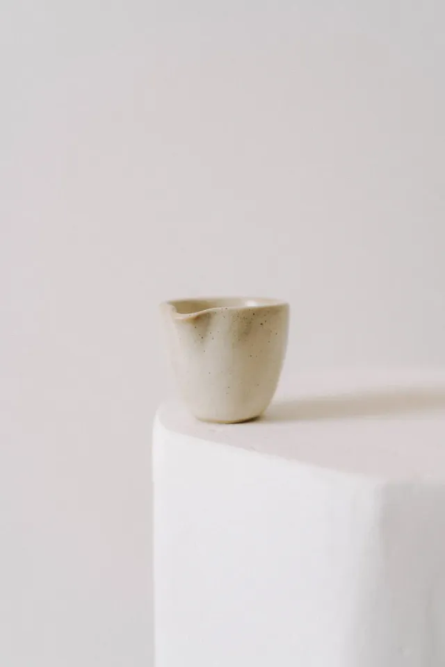 Poemi Pearl lattiera ceramica 50 ml bianca vaniglia