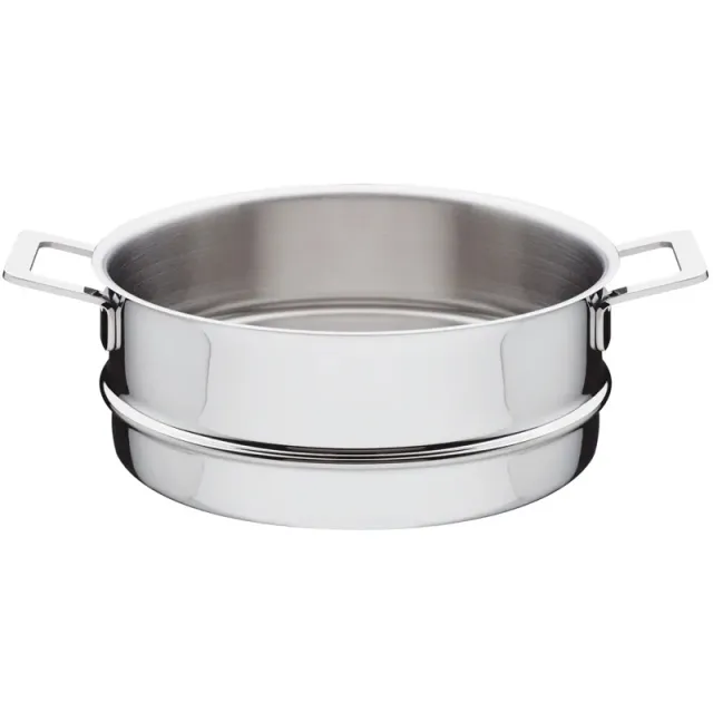Alessi Pot&Pans cestello vapore acciaio inox