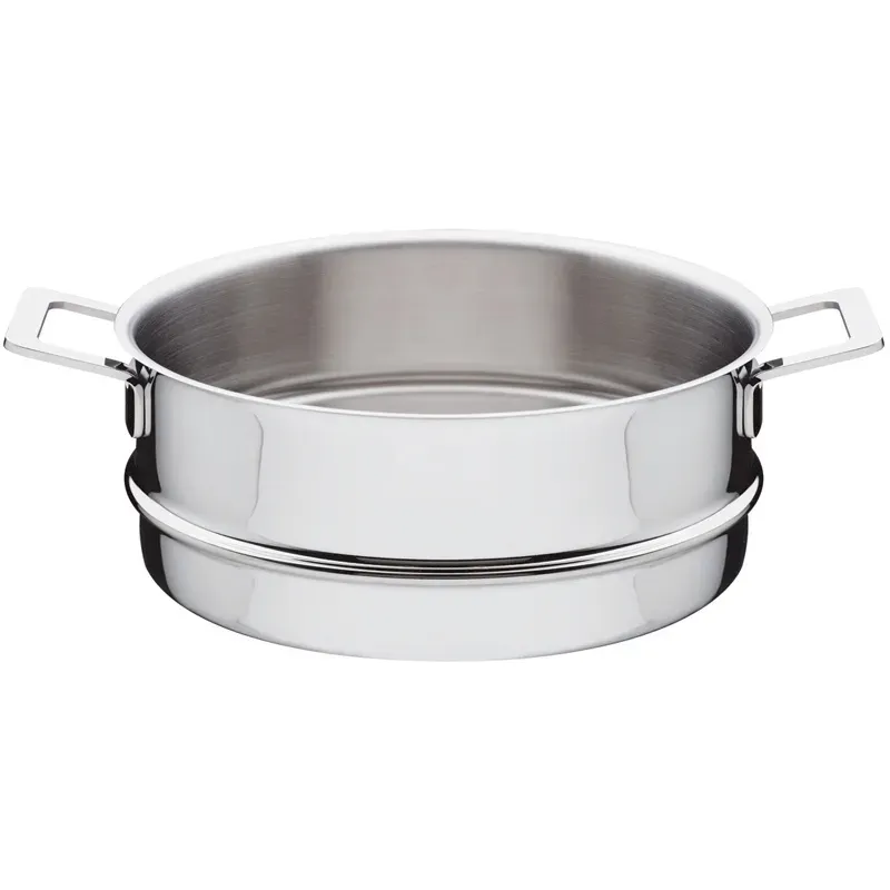 Alessi Pot&Pans cestello vapore acciaio inox