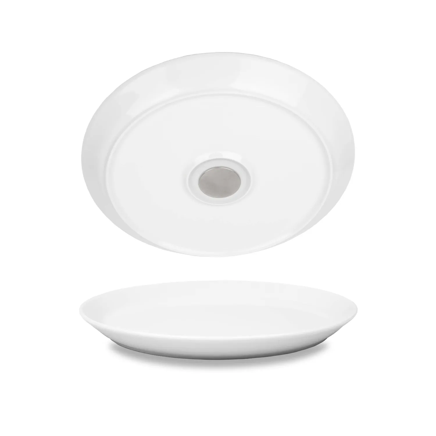 Silwy piatto magnetico porcellana 23 cm singolo