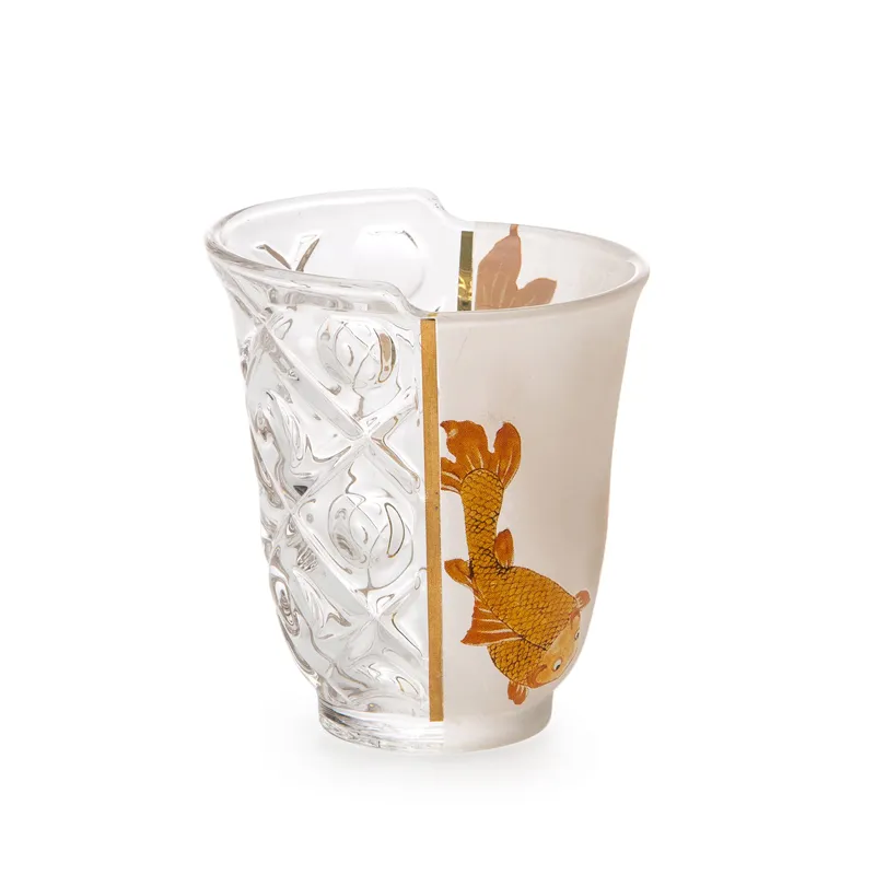 Seletti Hybrid Aglaura set 3 bicchieri vetro