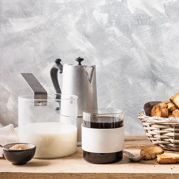 KnIndustrie The Kettle bollilatte acciaio