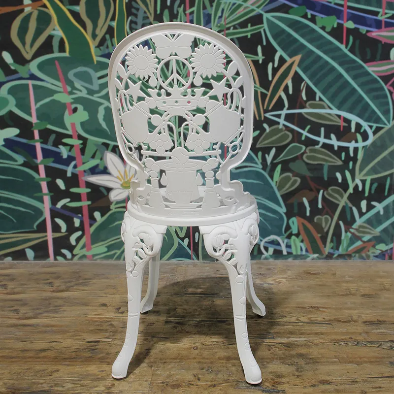 Seletti Industry Collection sedia alluminio giardino