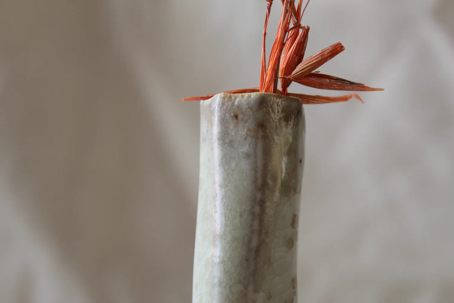 Studio Delta Pottery Iwa woodfired 5 vaso monofiore 15 cm