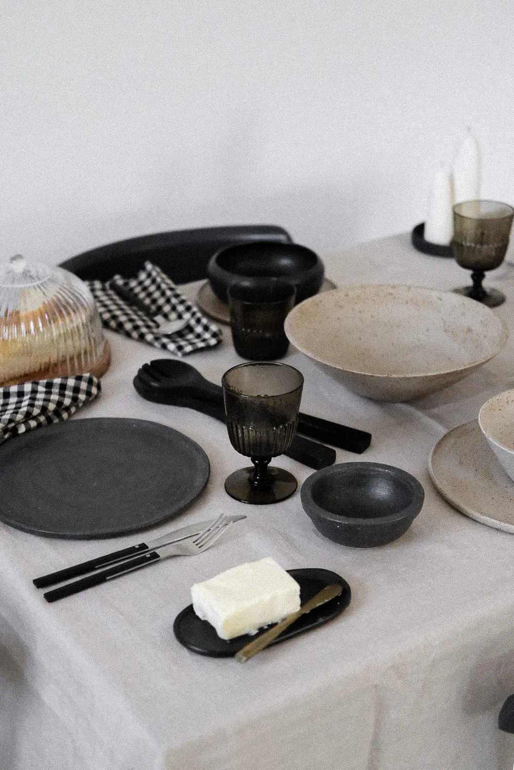 Poemi Earth ciotola bowl ceramica 12 cm antracite