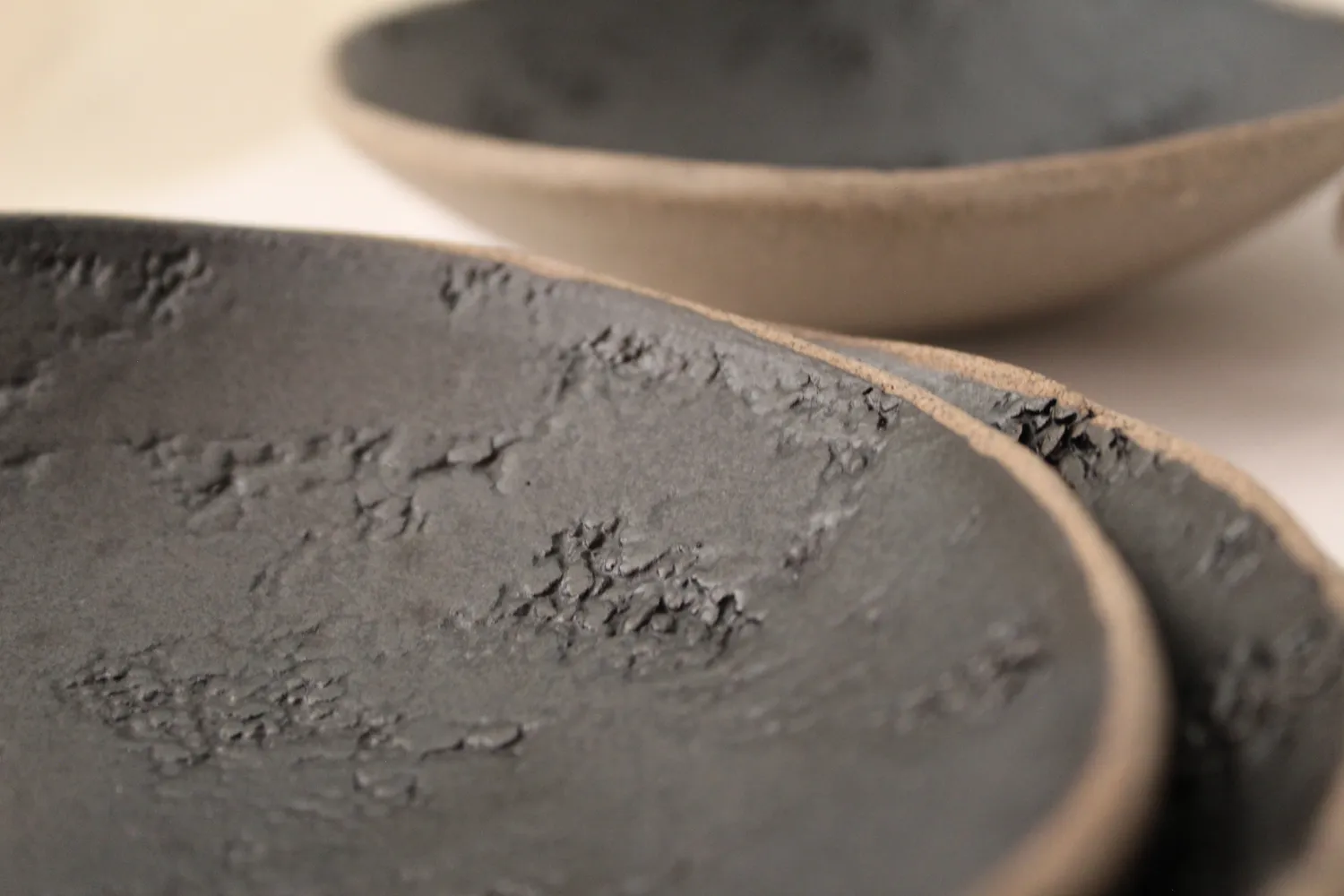 Studio Delta Pottery Pomice Bowl ciotola gres antracite