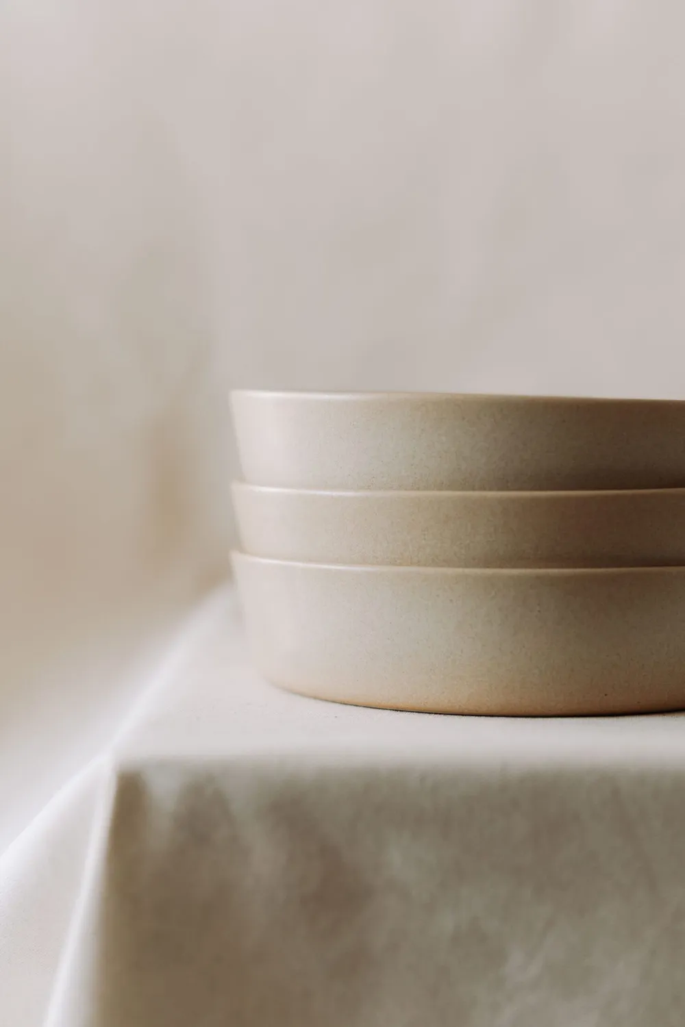 Poemi Mei Ciotola 26 cm Beige in Gres