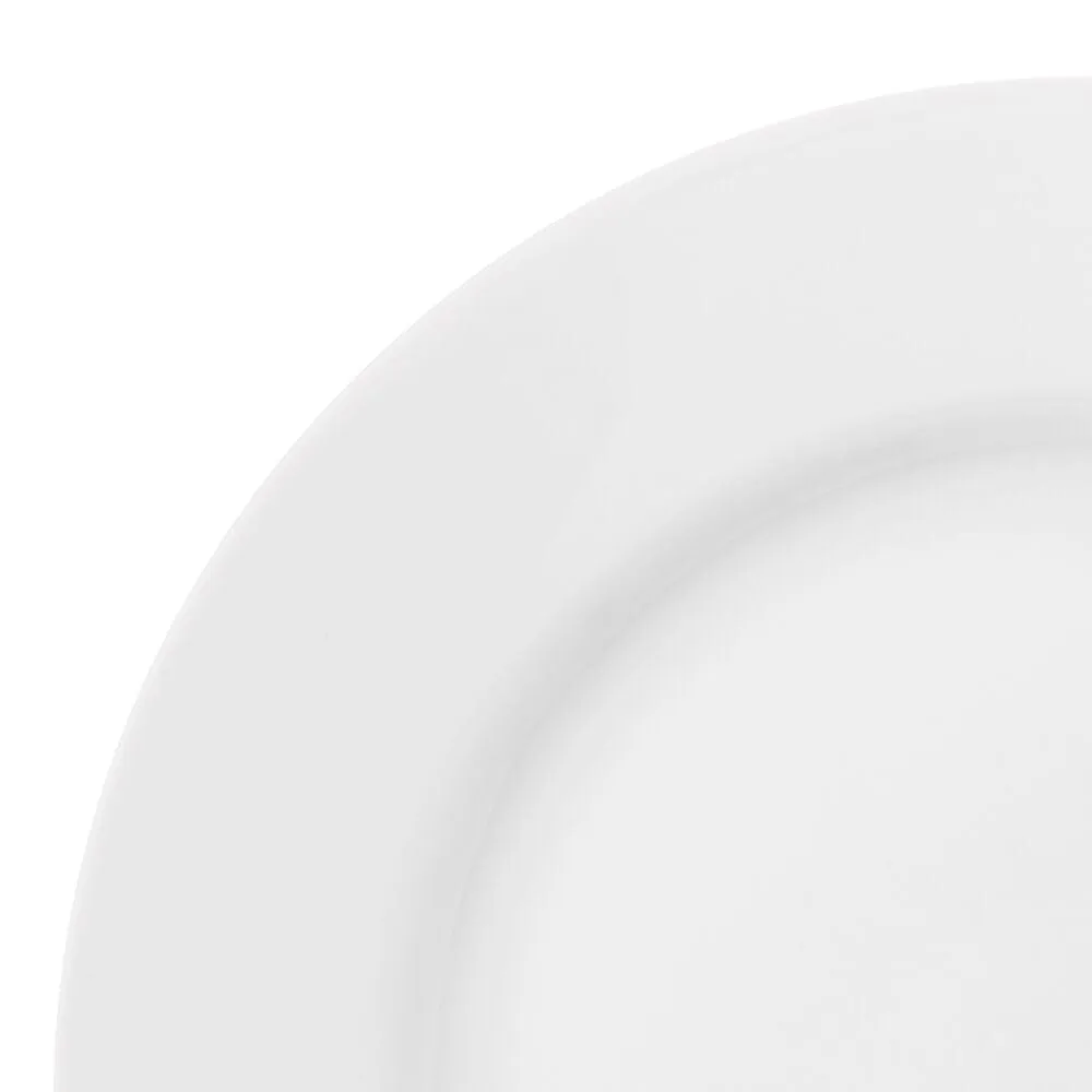 Fitz and Floyd Everyday White Classic Rim piatti antipasto set 6