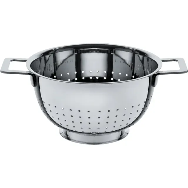 Alessi Pot&Pans scolatoio acciaio versamento facile