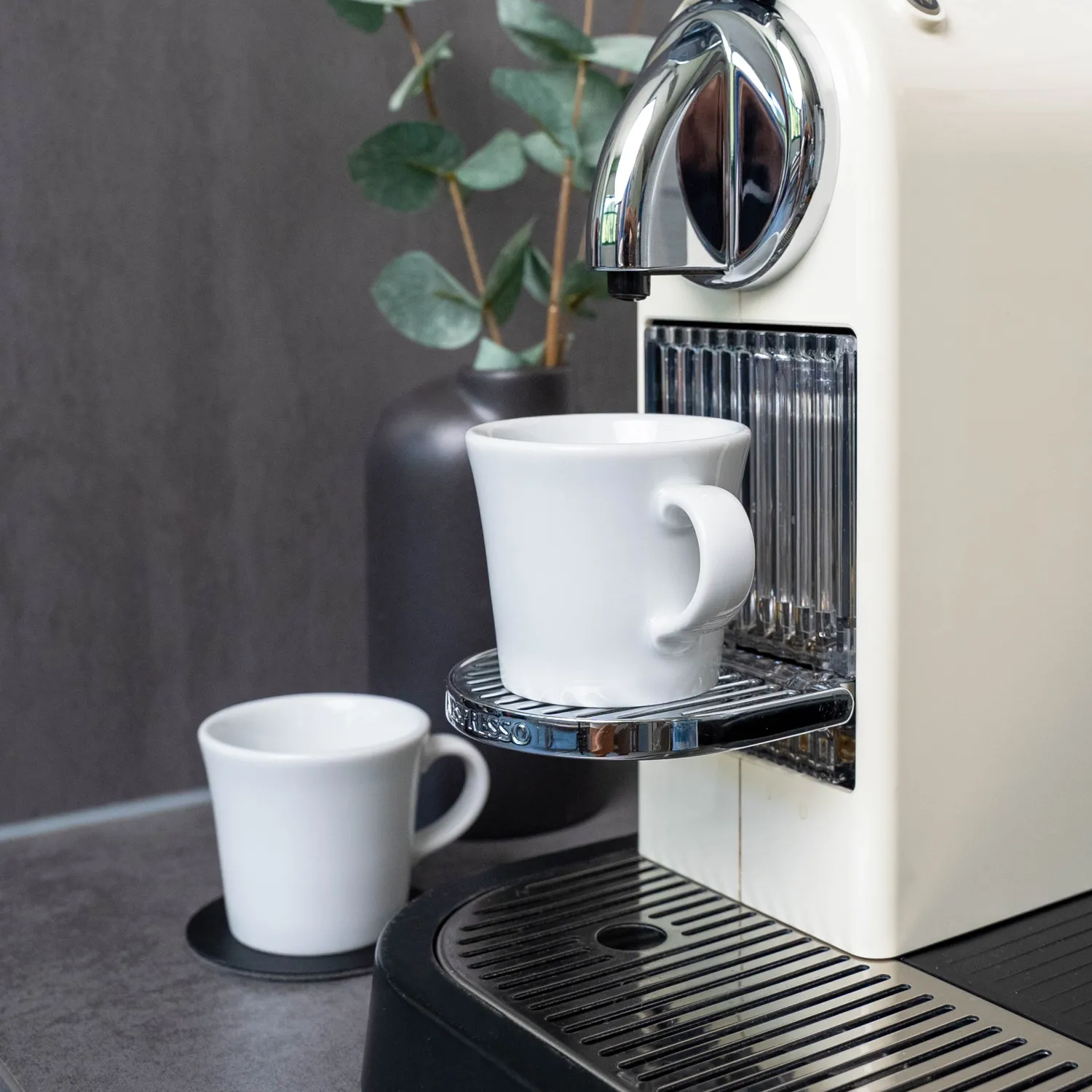 Silwy Espresso tazzine magnetiche porcellana 2 pad