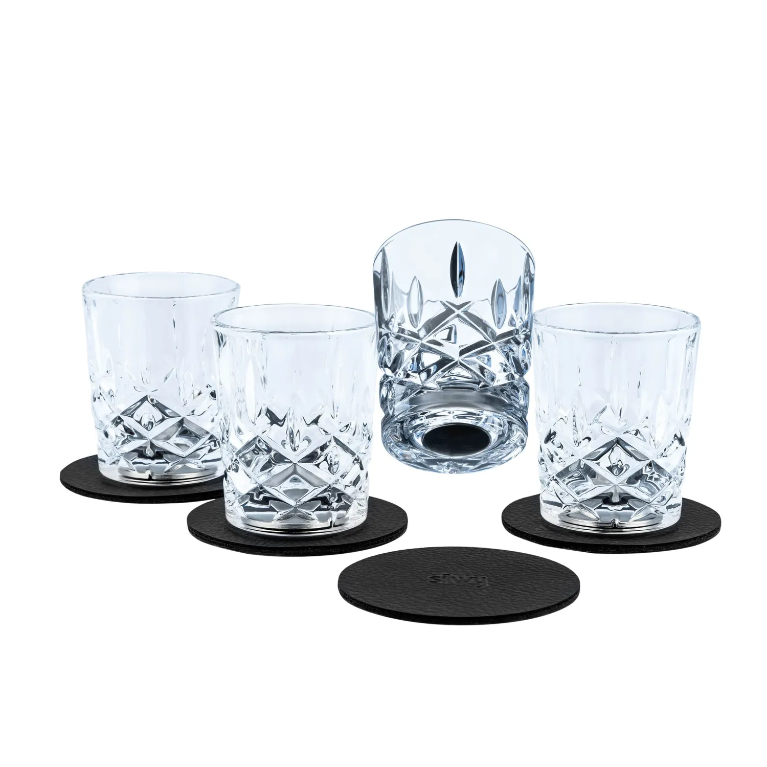 Silwy Diamond Bicchieri Shot Cristallo Magnetici