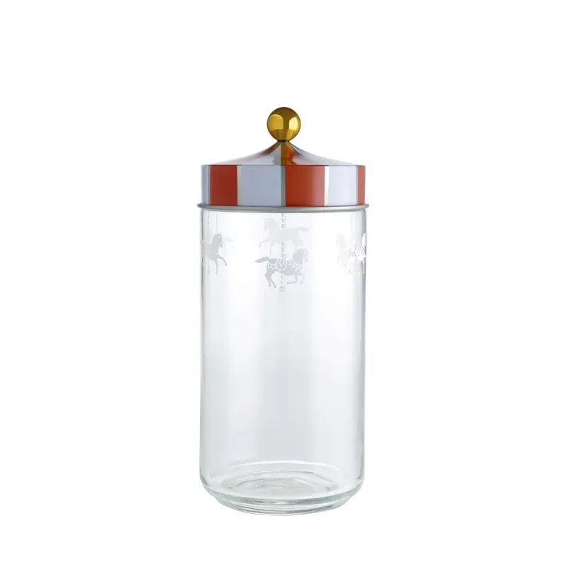 Alessi Circus Barattolo Ermetico Vetro XL
