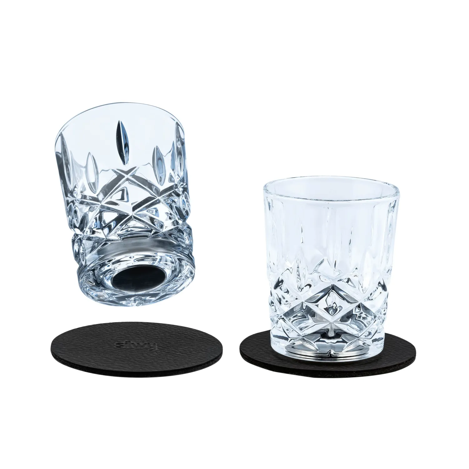 Silwy Diamond Bicchierini Shot Magnetici Cristallo Tritan