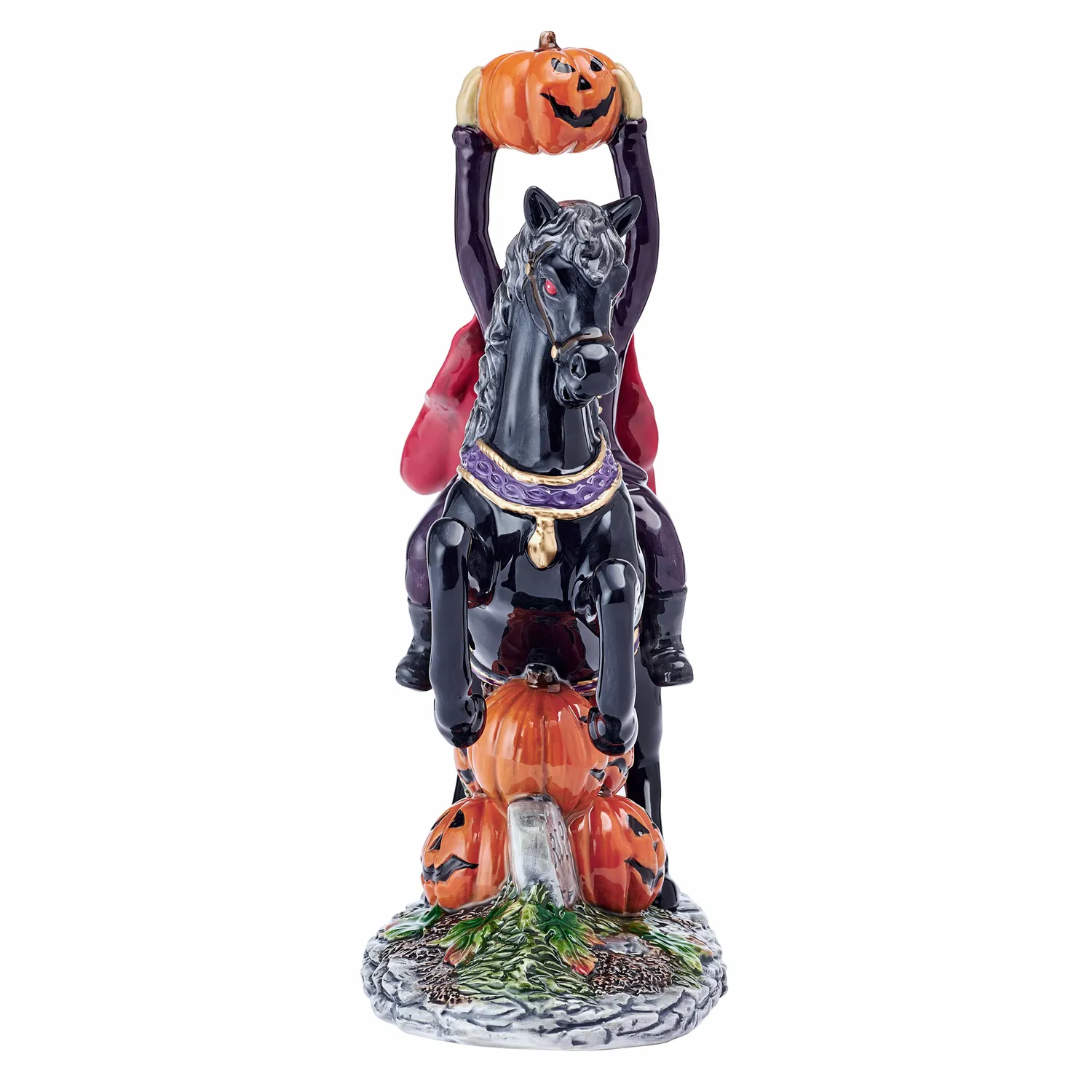 Fitz and Floyd Halloween Cavaliere senza Testa Statuina 31cm