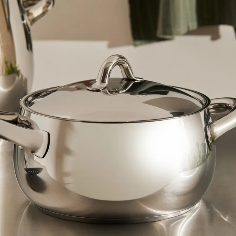 Alessi Mami coperchio 20 cm in acciaio