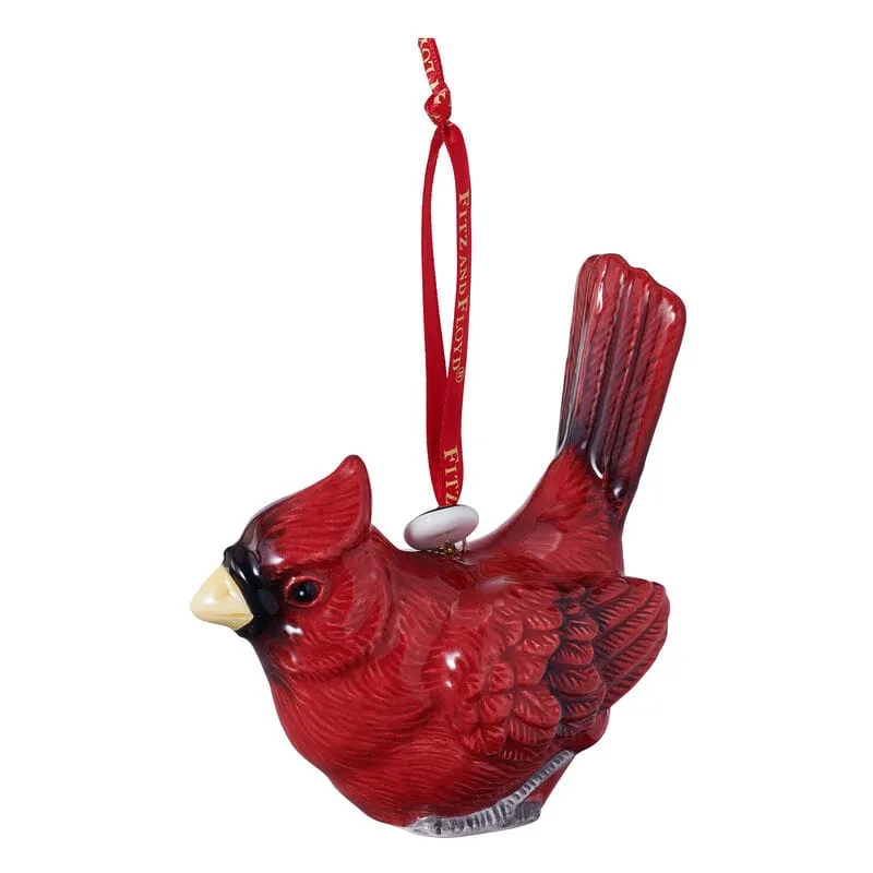 Fitz and Floyd Cardinal Christmas ornamento 2026 cardinale