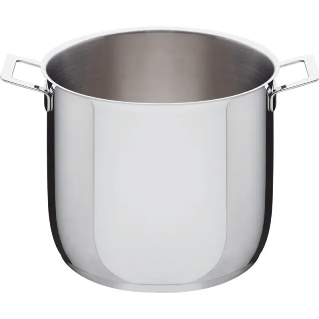 Alessi Pot&Pans Pentola 24 cm in Acciaio