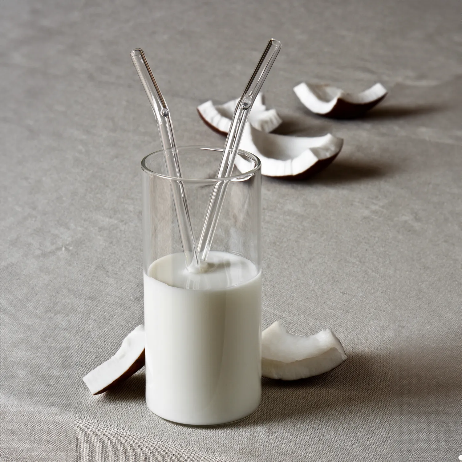 Tavola Ceramica Michele cannuccia vetro rossa borosilicato