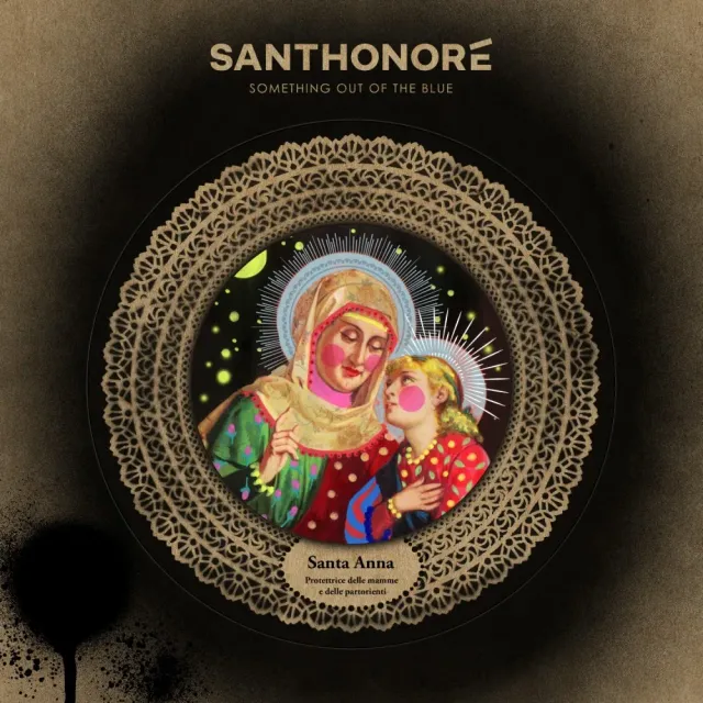 Santhonoré Popicons Santa Anna icona parete madri