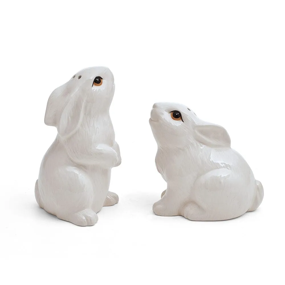 Fitz and Floyd Meadow Rabbit set sale e pepe ceramica