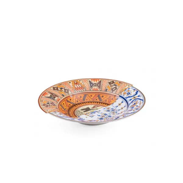 Seletti Hybrid Tula piatto fondo in bone china