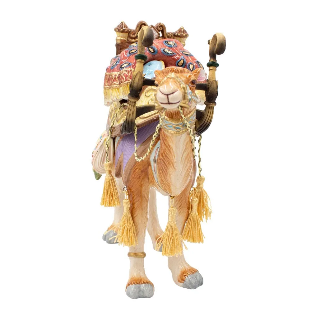 Fitz and Floyd Nativity Cammello Babilonese Statuetta 30 cm