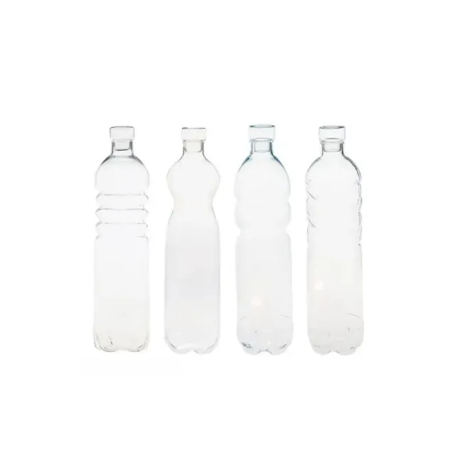 Seletti bottiglia in vetro trasparente design