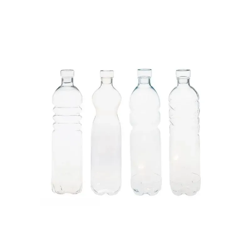 Seletti bottiglia in vetro trasparente design