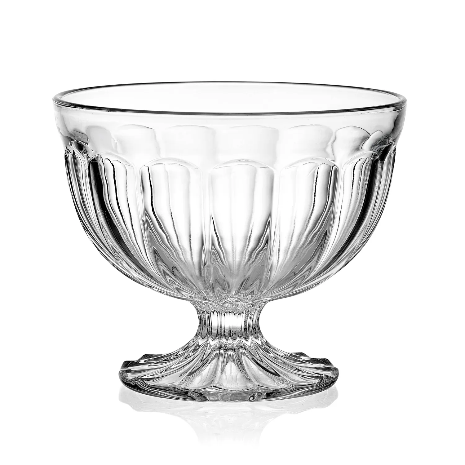 Fitz and Floyd Vintage Scoop coppette dessert 4 pezzi vetro