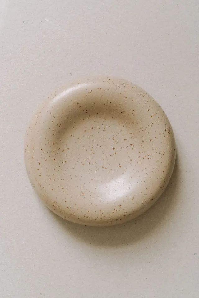 Poemi Aarde piatto fondo 25 cm crema