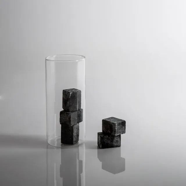 Not/Ice cubetti refrigeranti pietra ollare set 8 riutilizzabili
