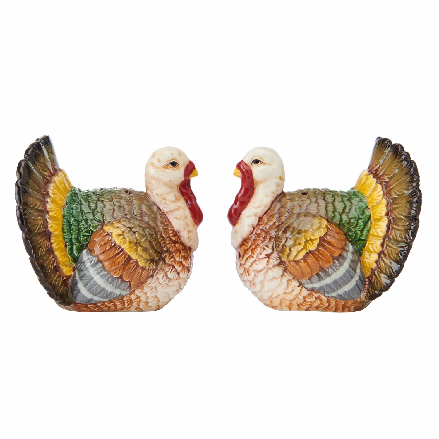 Fitz and Floyd Thanksgiving Traditions set sale pepe tacchino