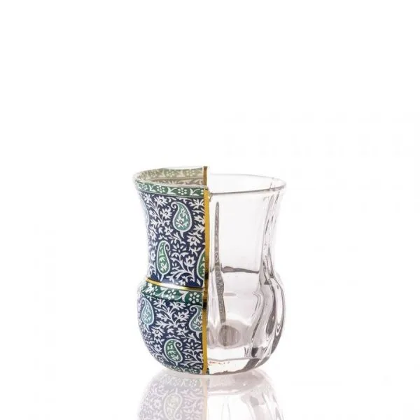 Seletti Hybrid 2.0 Rodina set 3 bicchieri vetro