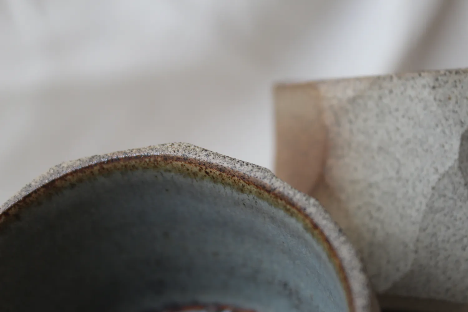 Studio Delta Pottery Essere Pietra tazzine caffè set 2 pz grès