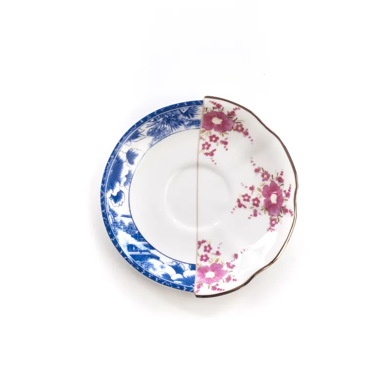 Seletti Hybrid Zenobia tazza tè bone china Est Ovest