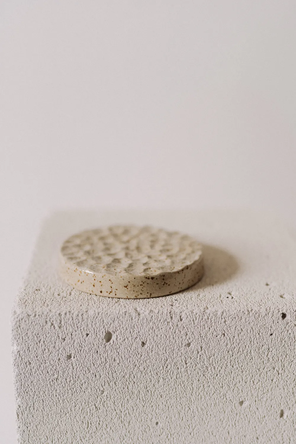 Poemi M'amuse piattino 12 cm bianco beige