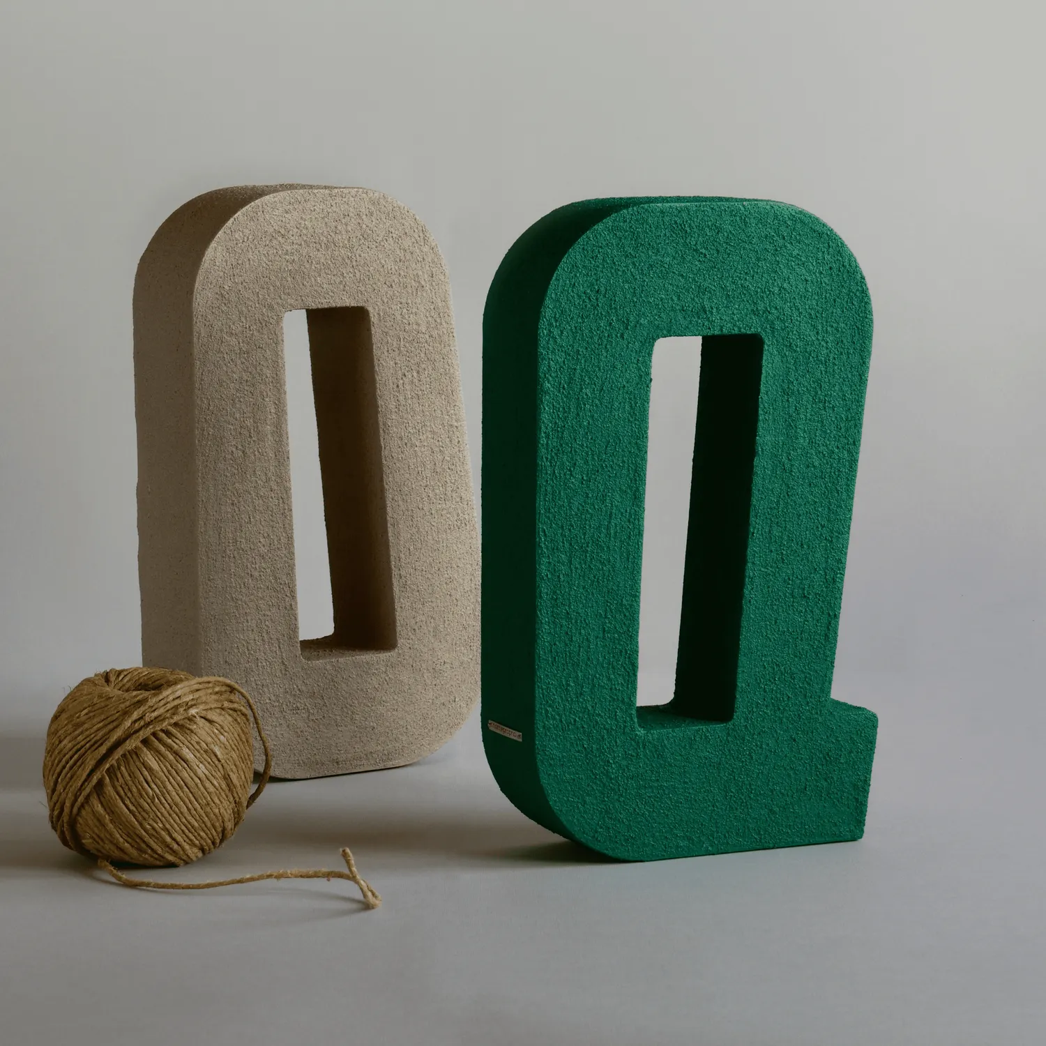 Andrea Q ciotola ceramica beige chiaro taglia M