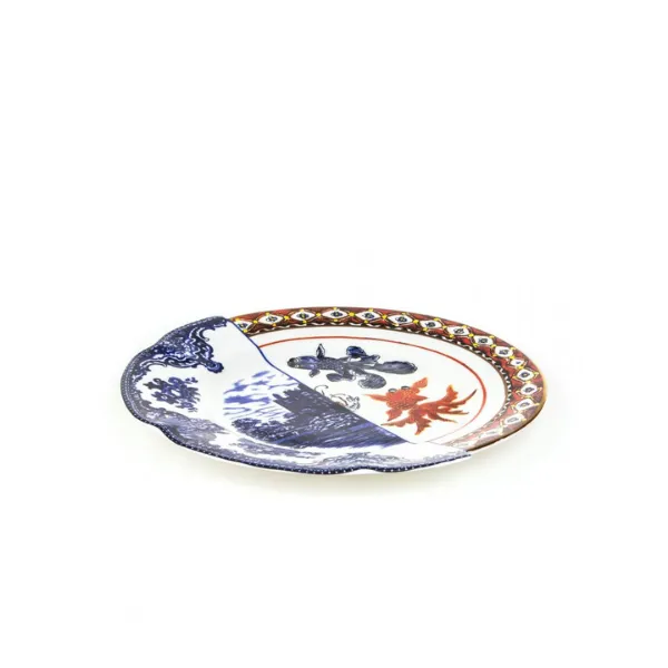 Seletti Hybrid Isaura piatto piano porcellana