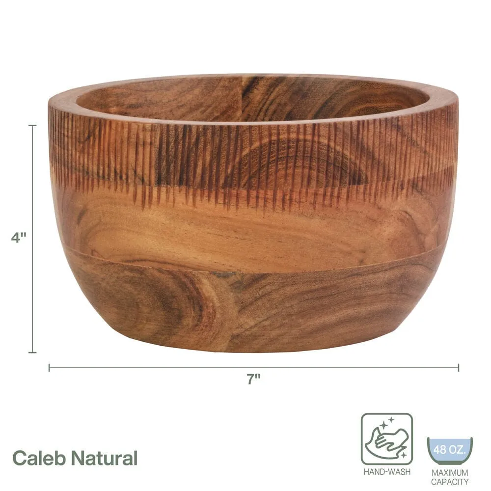 Fitz and Floyd Caleb ciotola legno acacia 18 cm