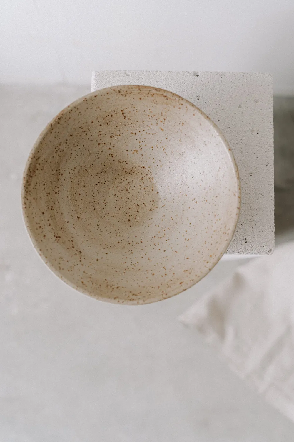 Poemi Earth ciotola ceramica 26 cm crema naturale