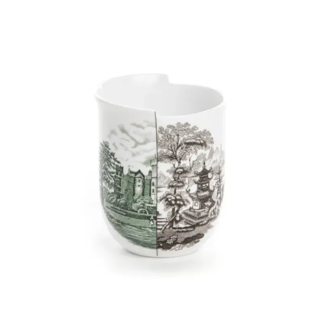 Seletti Hybrid Fedora mug porcellana bone china