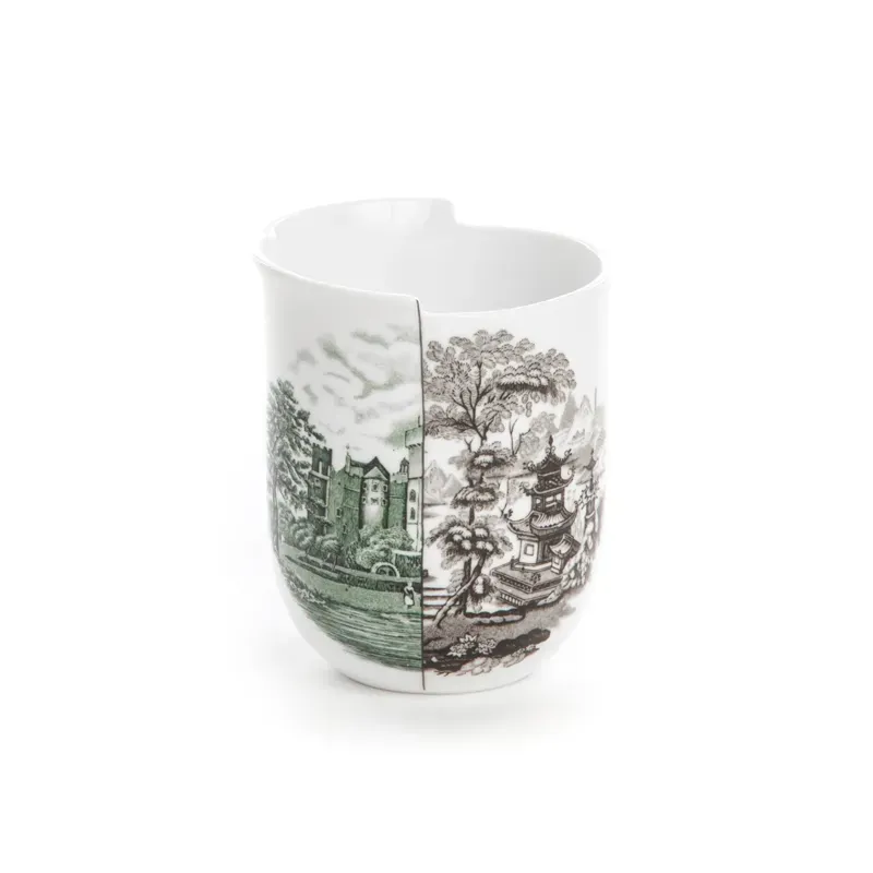 Seletti Hybrid Fedora mug porcellana bone china