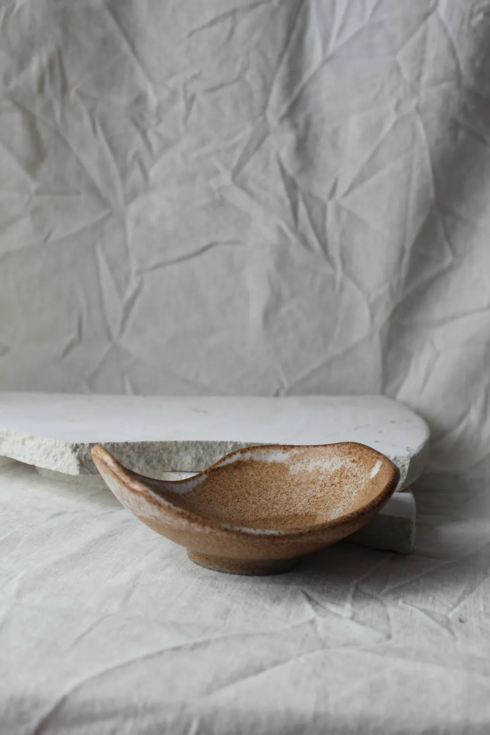 Studio Delta Pottery Peanuts ciotola gres antracite 15 cm