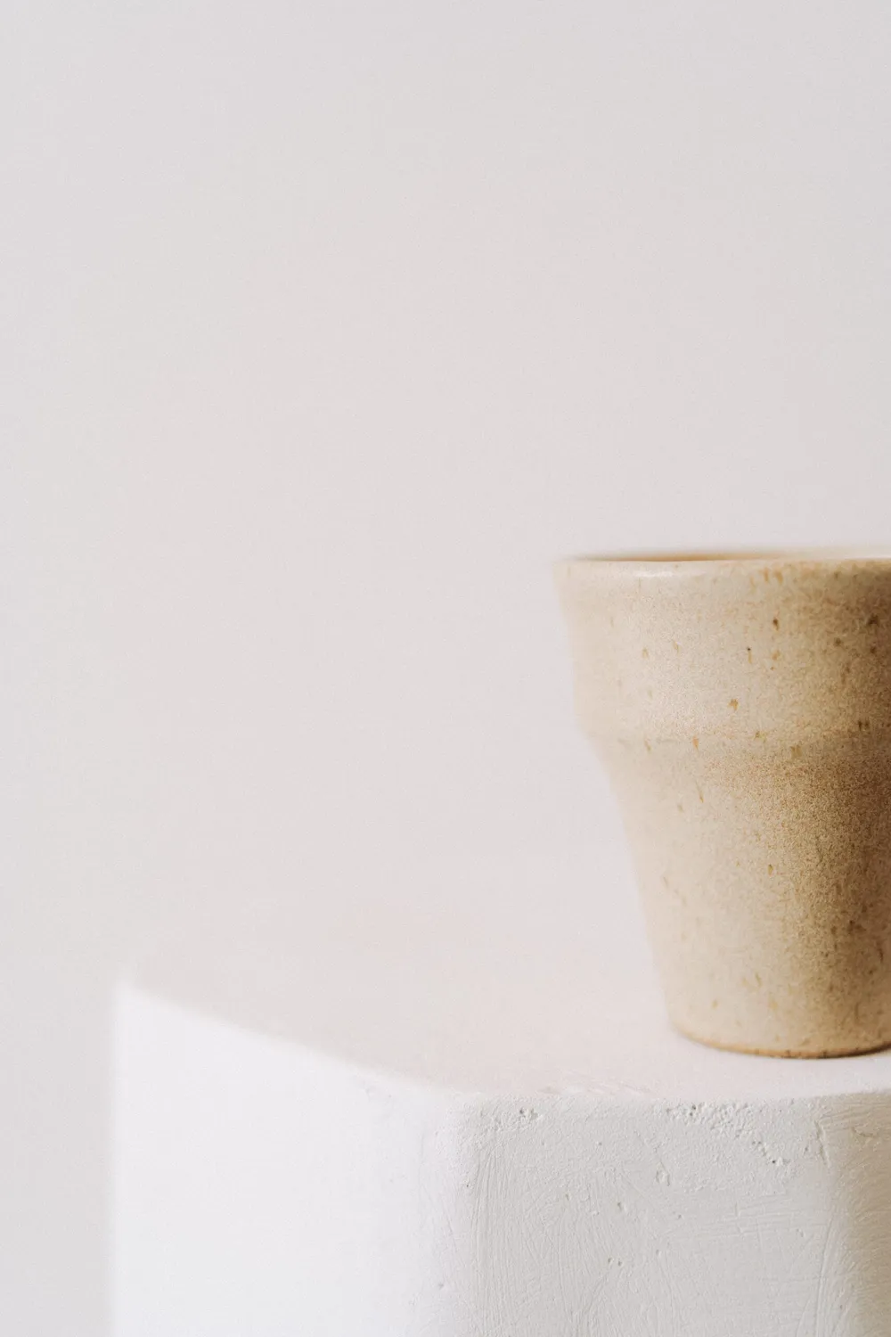 Poemi Cottage Beige tazza 240 ml in gres opaco