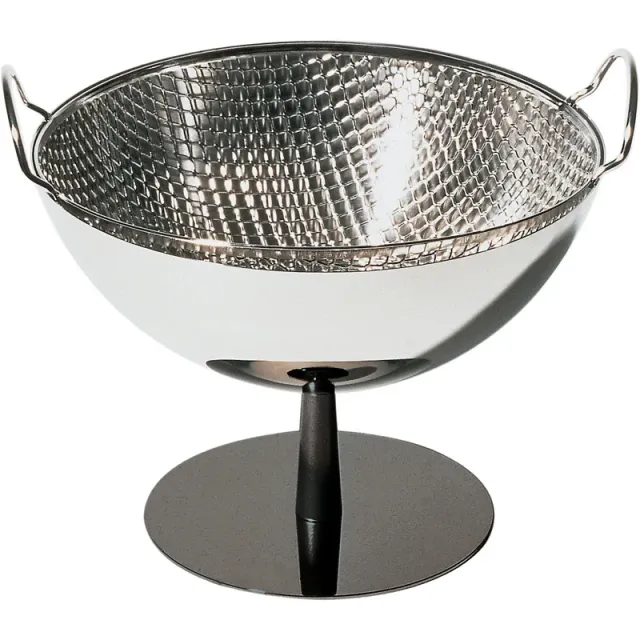 Alessi fruttiera scolatoio acciaio forato
