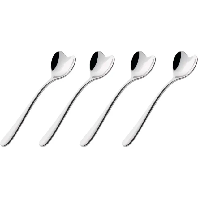 Alessi AMMI set 4 cucchiaini caffè acciaio