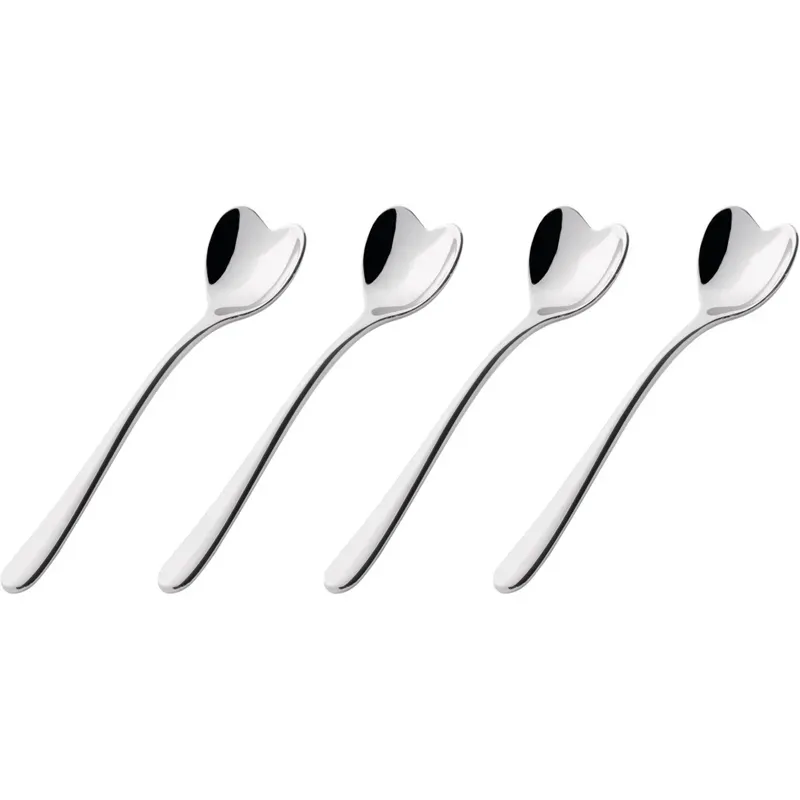 Alessi AMMI set 4 cucchiaini caffè acciaio