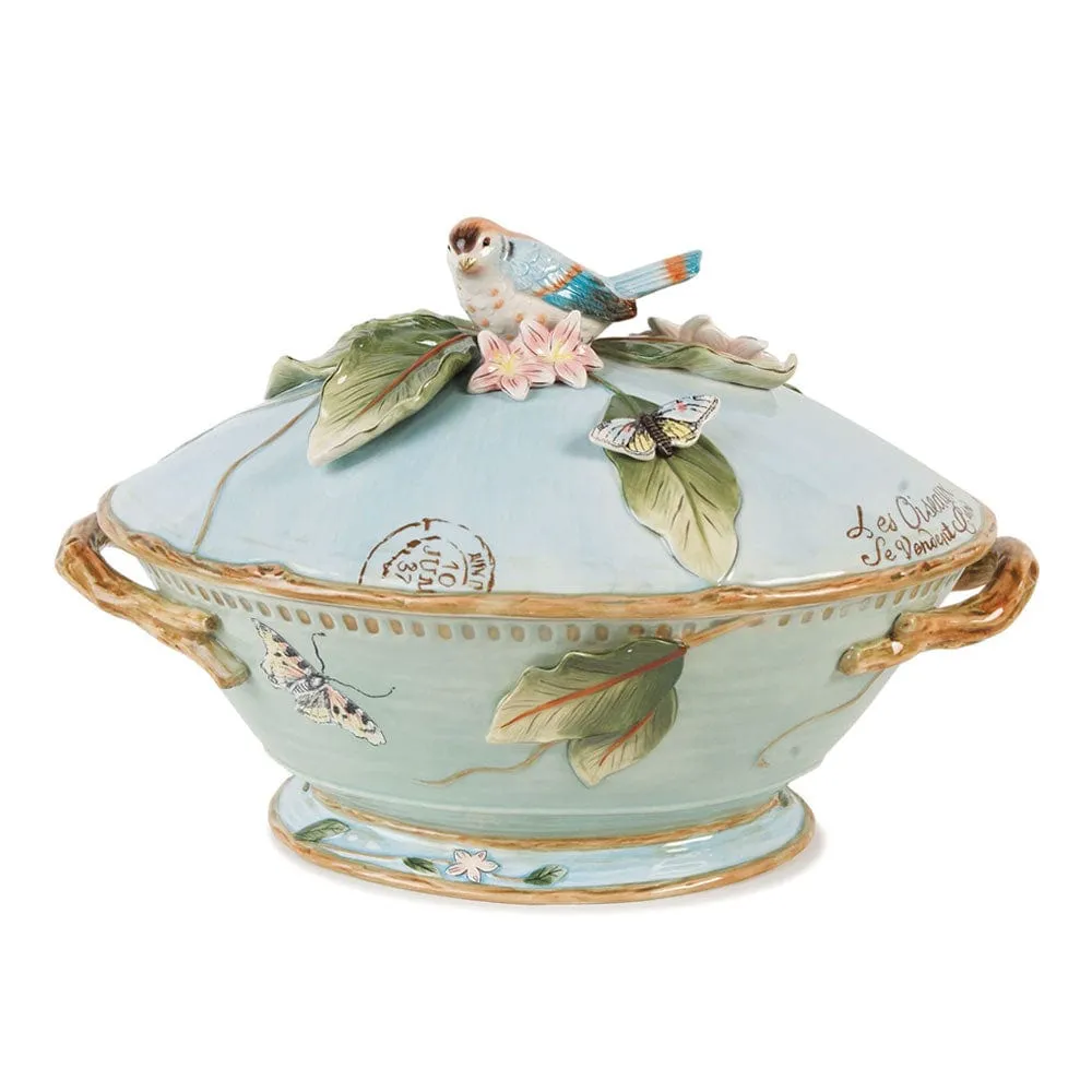 Fitz and Floyd Toulouse zuppiera con mestolo 3,5 qt